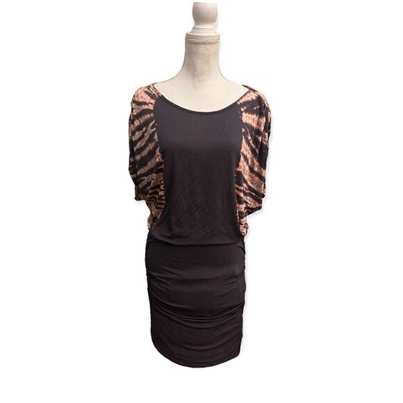 REVOLVE AKIKO DOLMAN SLEEVE TIE DYE TUNIC MINI DRESS S/M - Picture 1 of 14
